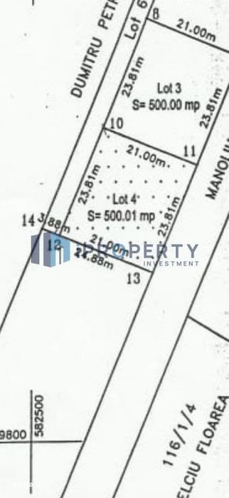 Teren Intravilan | Magurele - Zona Cargus  | 500mp