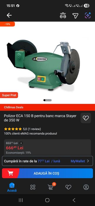 Polizor staționar EKA