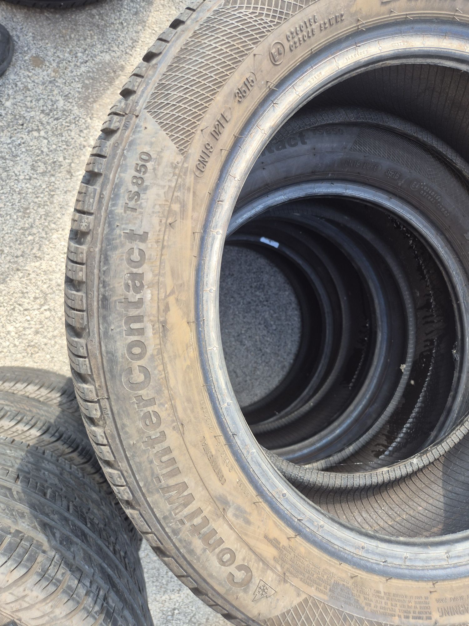 4бр. 185/55/16 Continental ContiWinter Contact TS850 зимни гуми летни