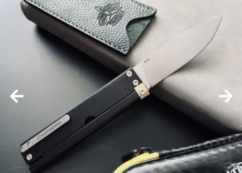 Сгъваем гравитационен нож Atropos Trapper Knife,два цвята