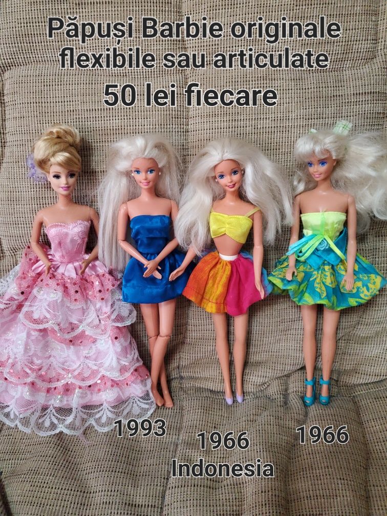 Păpuși Barbie-Mattel originale