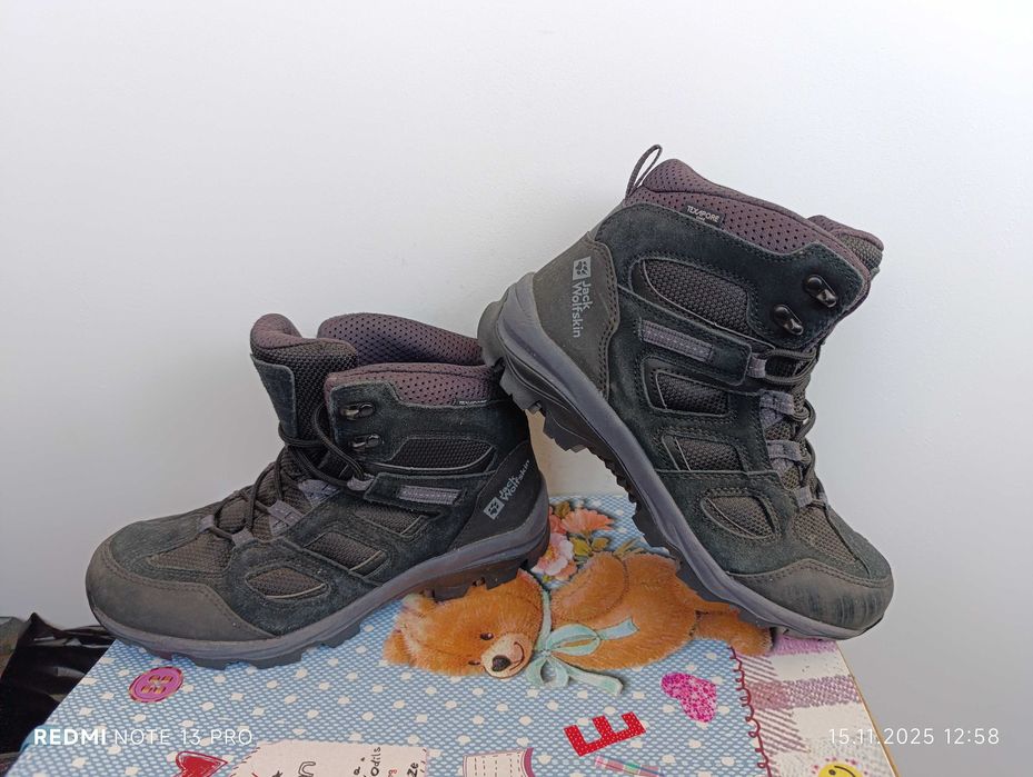 Jack Wolfskin Vojo 3 Texapore Mid''оригинални туристически боти 39 ном