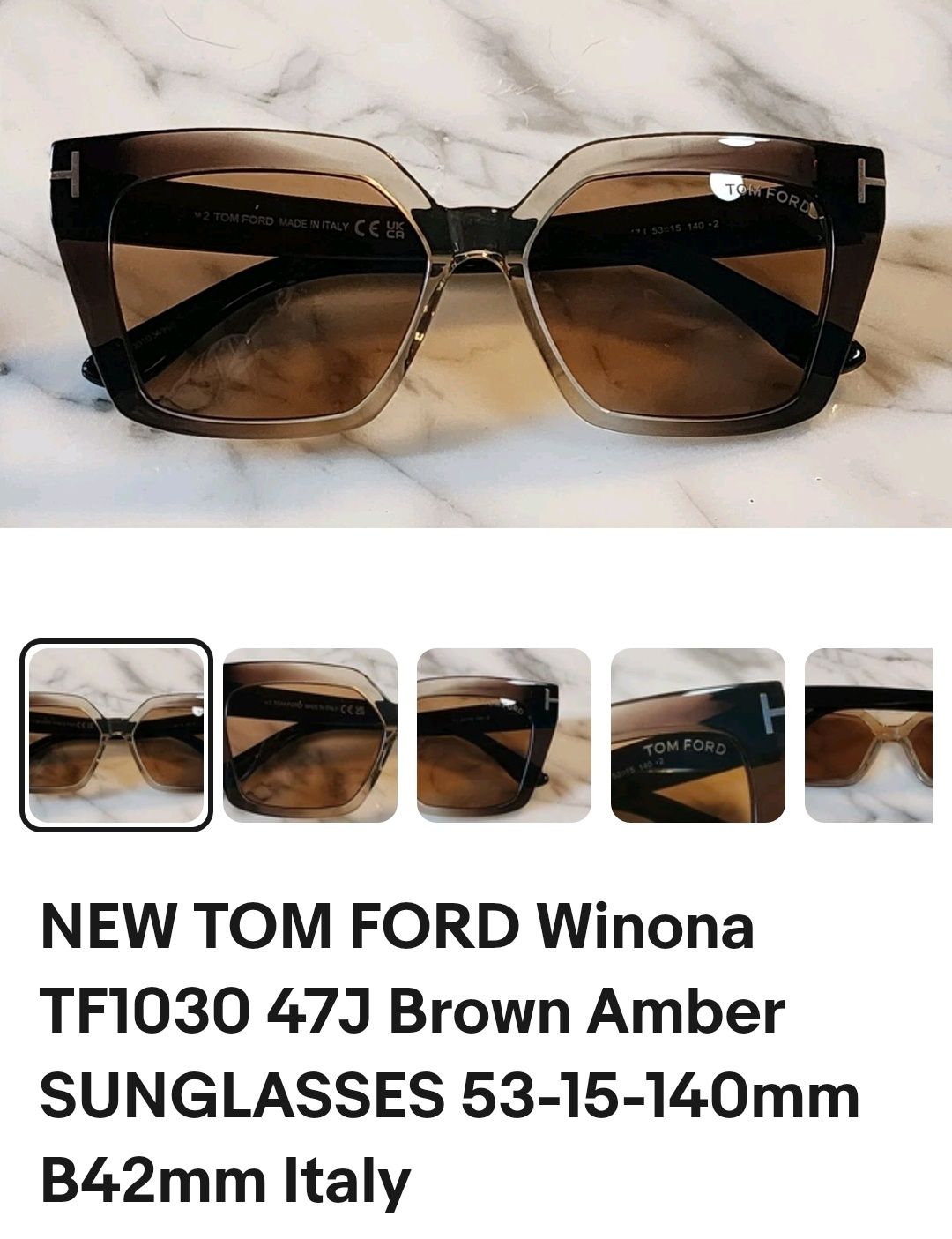 Слънчеви очила Tom Ford Winona