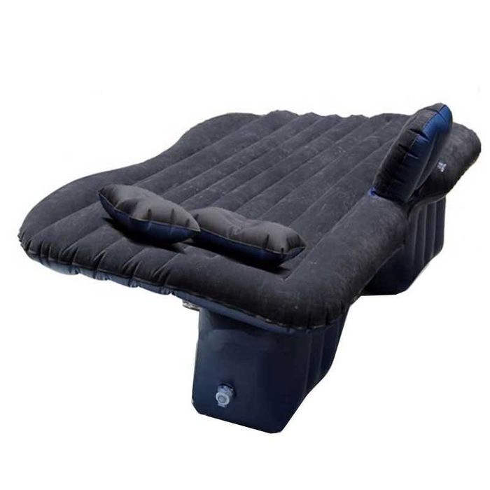 Saltea Auto Gonflabila 145x90 cm cu Pompa Electrica, 2 Perne