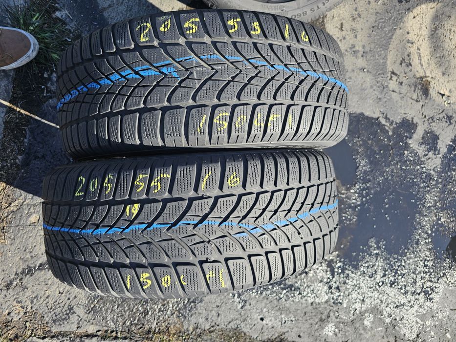 205 55 16 dunlop m+s