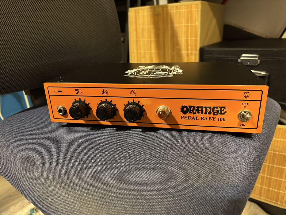 Amplificator chitara electrica head pedale Orange Pedal Baby 100