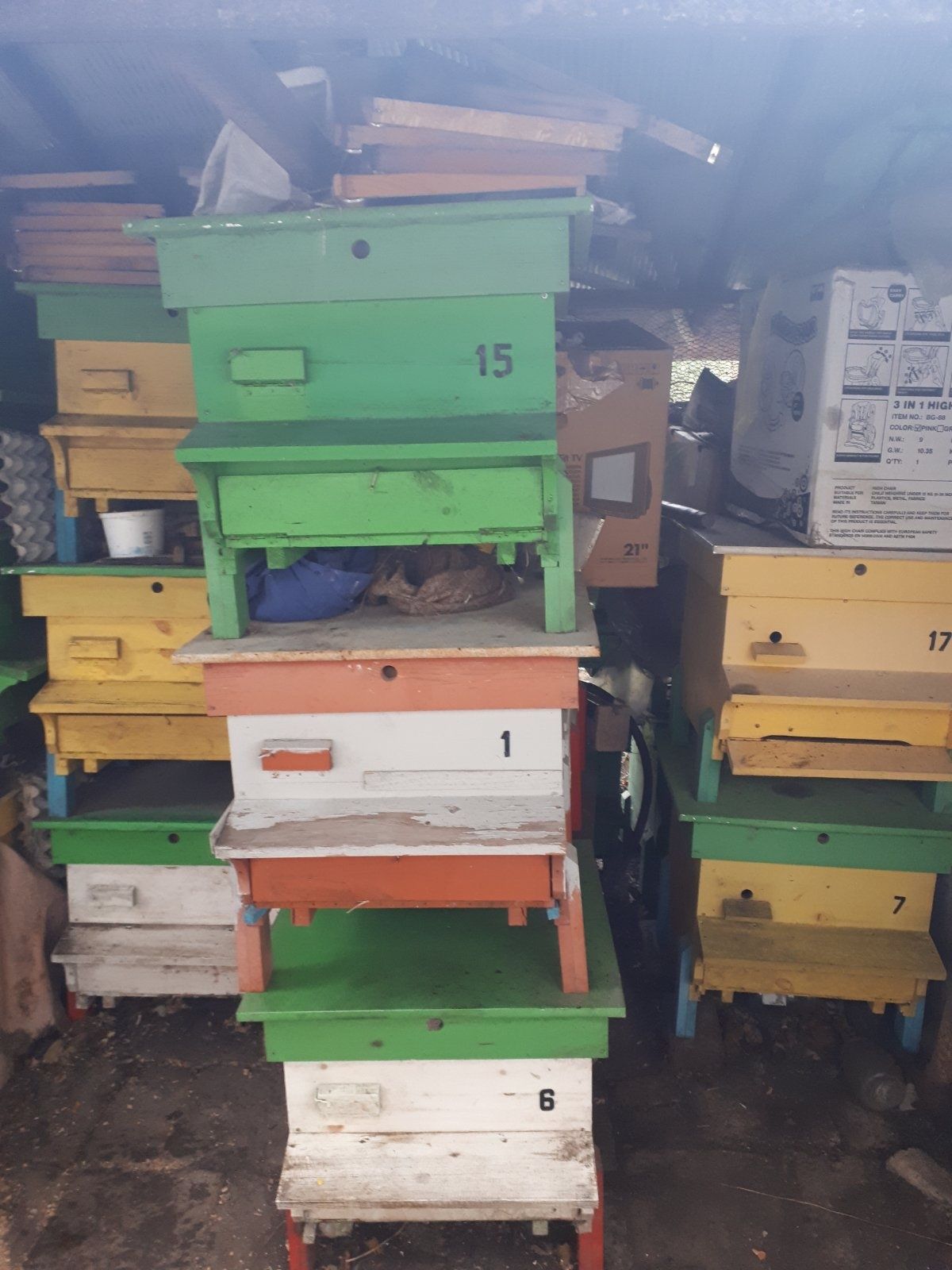 Пчелни кошери,рамки и магазини