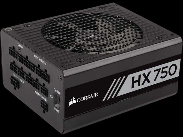 Захранване за компютър Corsair HX750 80 Plus PLATINUM