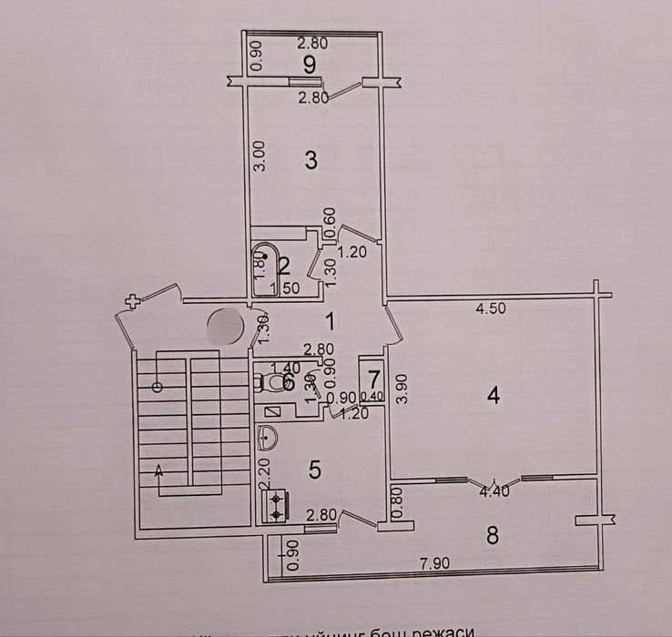 Yunusobod 4 mavze 2 xona (60²) sotiladi ipoteka