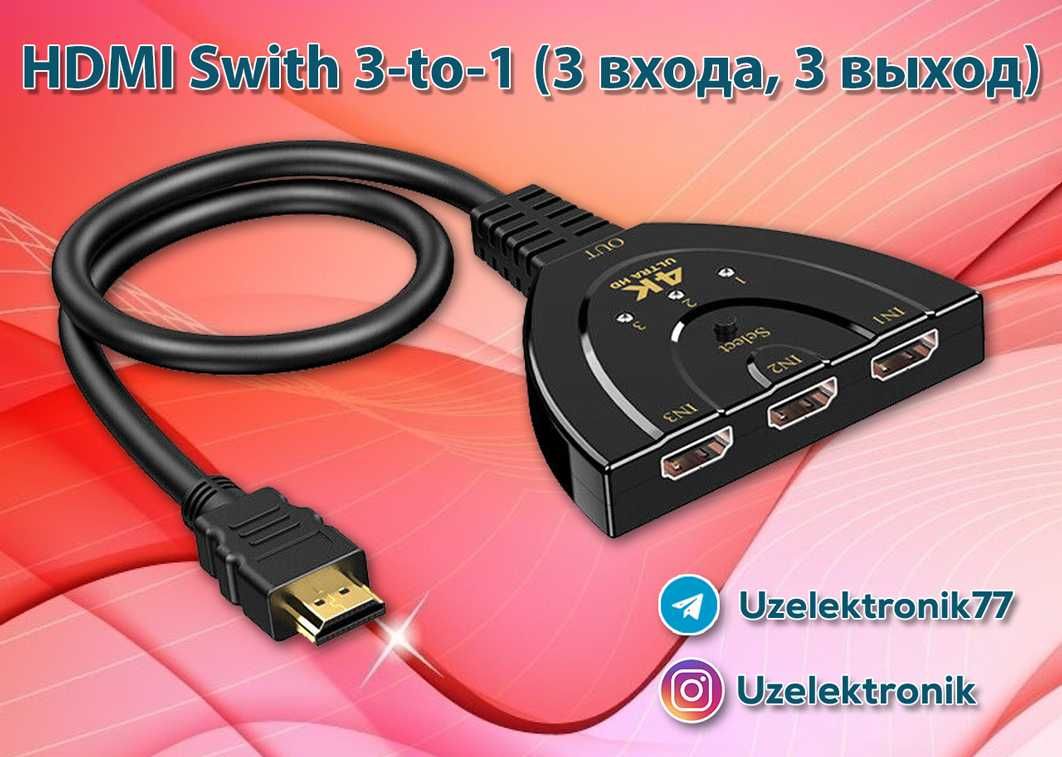 VGA to HDMI,  HDMI to VGA,  DP to DP,  DVI to VGA