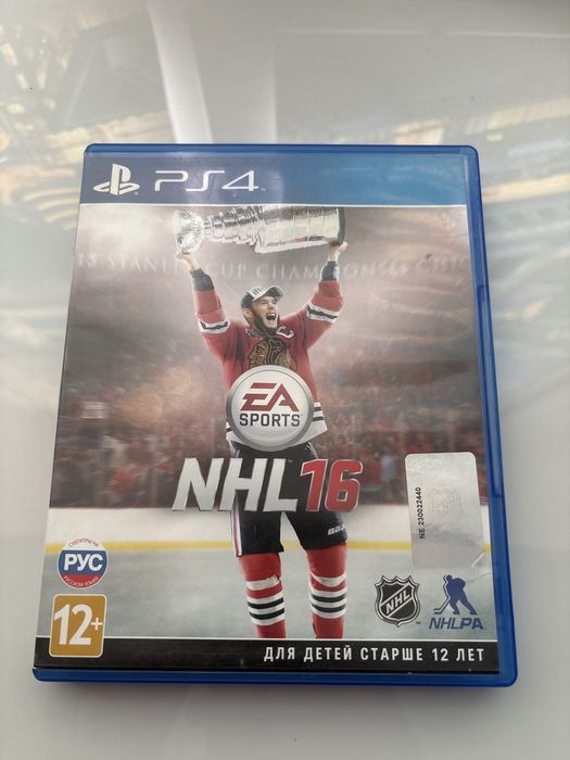 Продам NHL 16 для PlayStation 4 (PS4). Русская Версия.