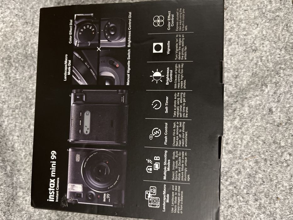 Fujifilm instax mini 99, instax square sq 1 instant camera