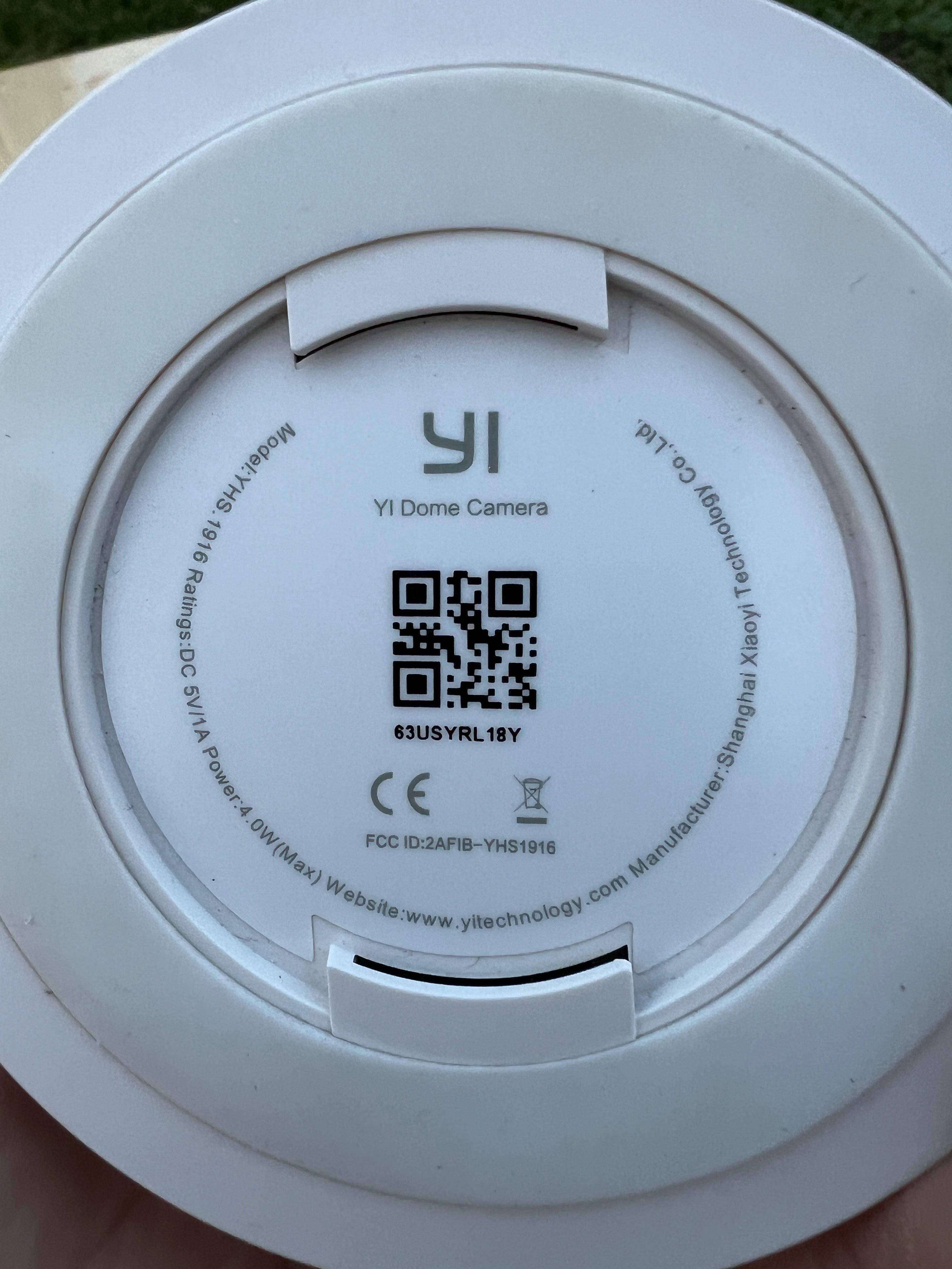 Camere Video Xiaomi YI Dome, Wi-Fi, 1080P, Negru