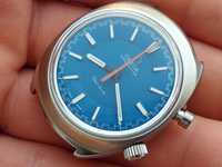Omega Chronostop Racing Vintage Watch 1968 - Rare Blue Dial