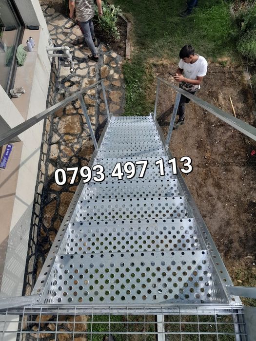 Scări metalice galvanizate la orice demisiune asiguram transport ori u