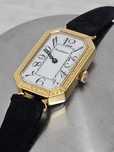 Ceas Lux Dama Excelsior Park Tank Baguette 1930 Vintage Art Deco Rar