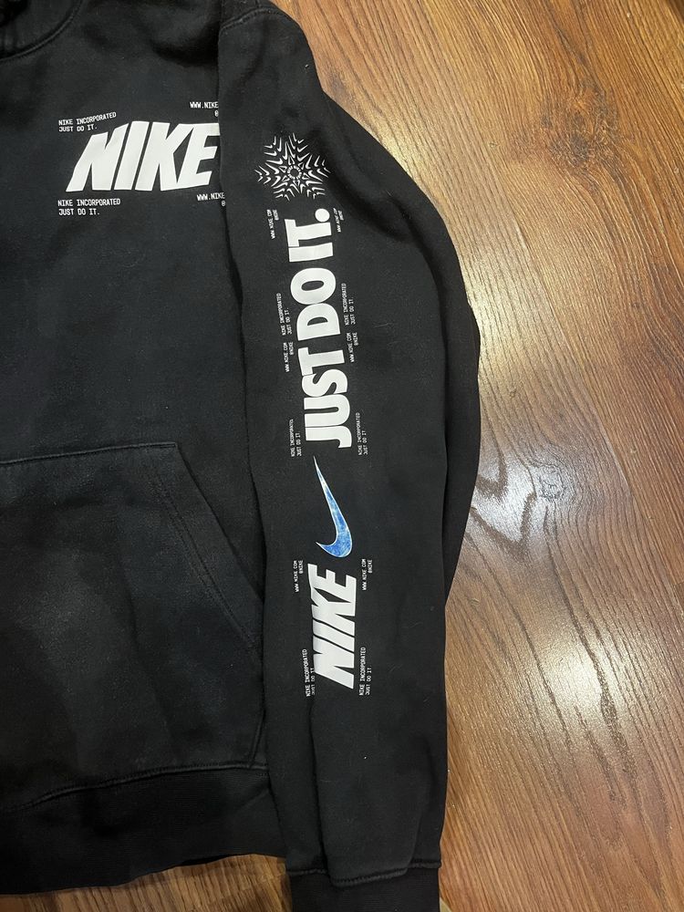 Черен суичър тип Hoodie Nike Just Do It