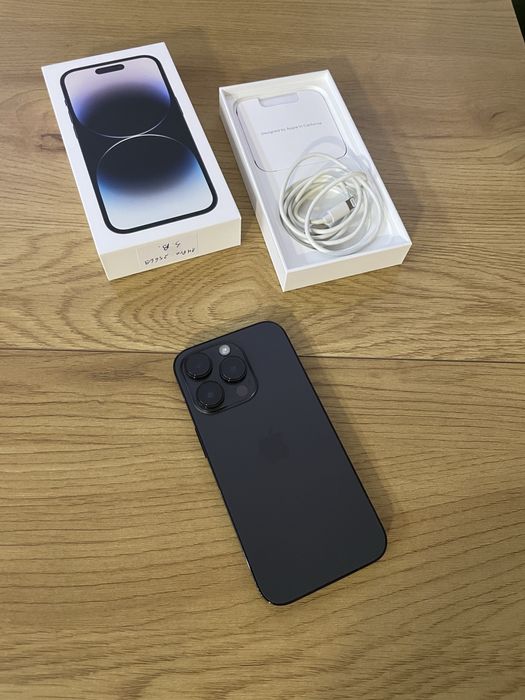 Бартер iPhone 14 pro 256gb graphite 94%