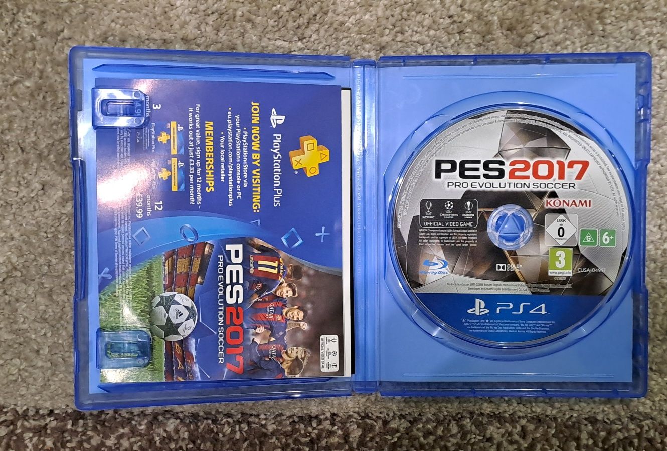 PES 2017 FOR PS4