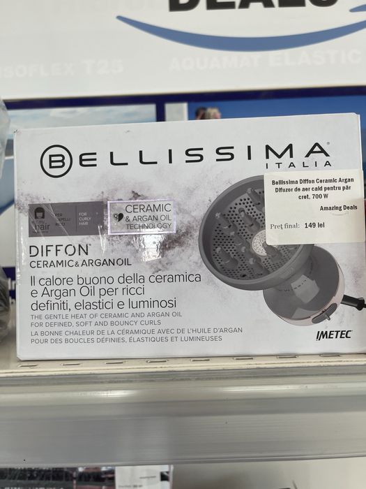 Difuzor de Aer Cald pentru Par Bellissima