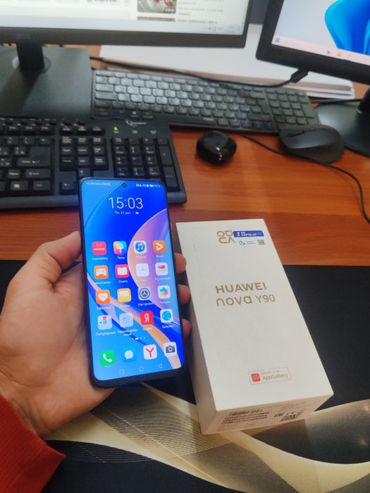 Huawei nova Y90 128gb(2023)ideal ochilmagan usta kurmagan aybi yu