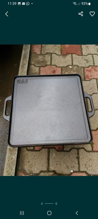 Gratar FONTA PURA 42 X 42 cm, 10 kg Promo/279 lei redus de la 299