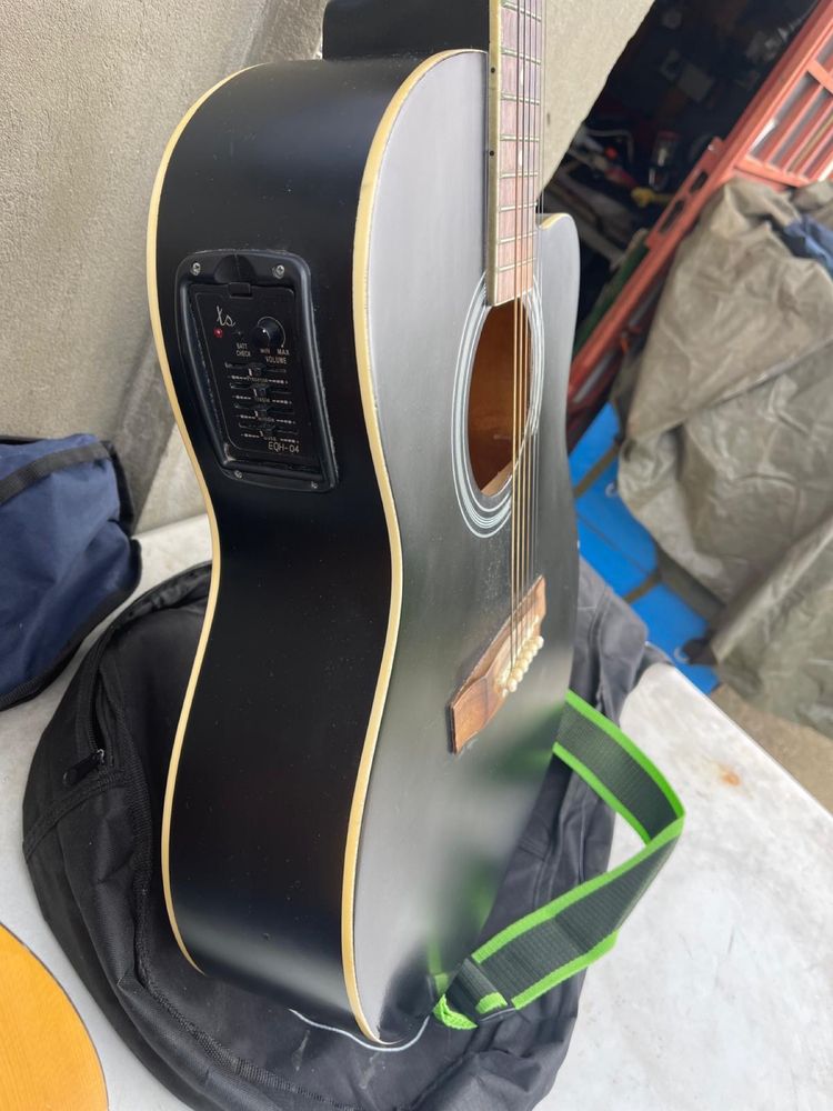Електрическа китара Yamaha Pacifica , акустична китара , кубе Yamaha