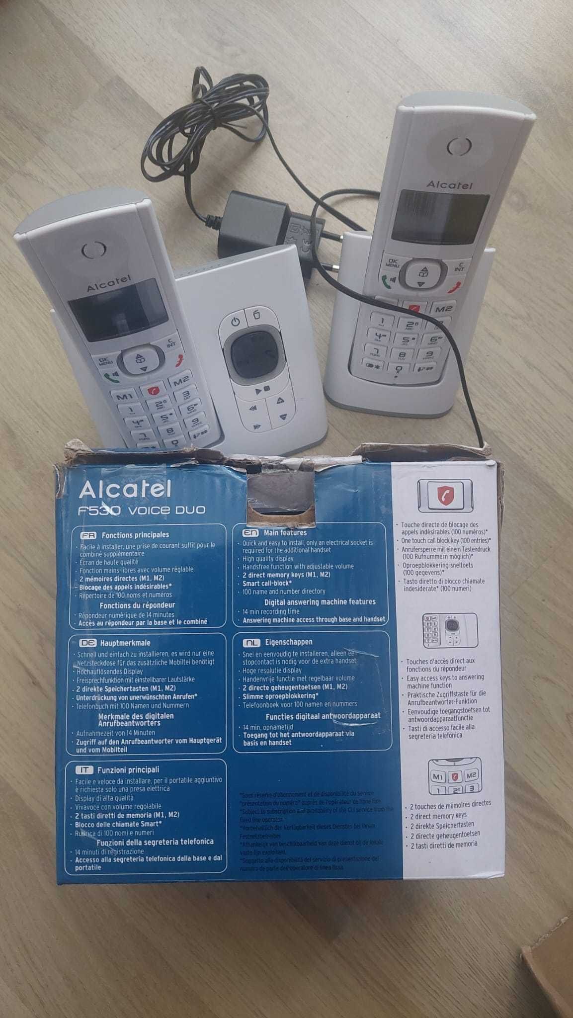 Безжичен телефон ALCATEL F530 Voice Duo - Свободни ръце