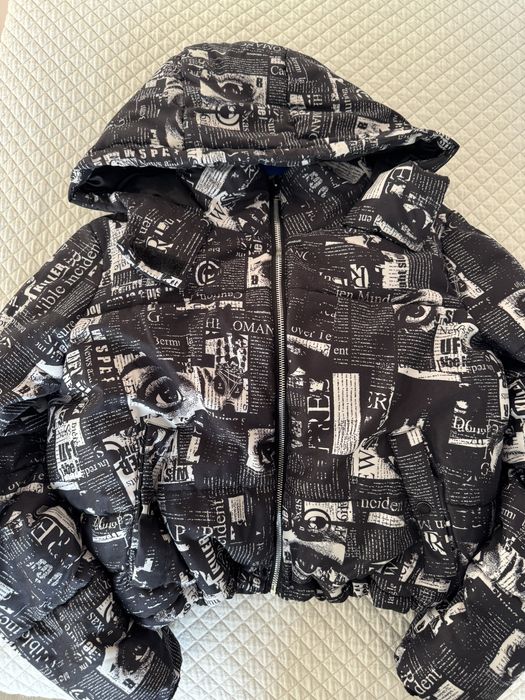 Черно зимно яке