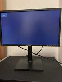 Monitor LED TN SAMSUNG LS22E45UFS/EN, 21.5", Full HD, 60Hz, negru