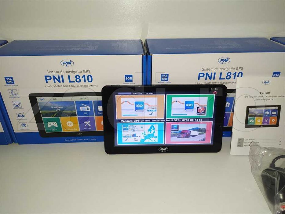 Gps profesional-cu-harti pentru camioane igo primo-adr-poligoane