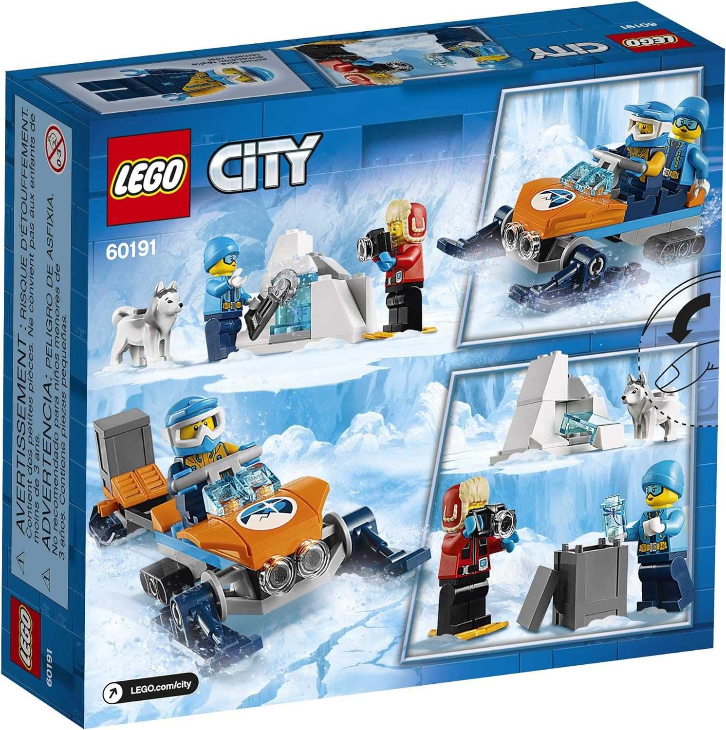 LEGO City Arctic Exploration Team 60191 Конструктор (70 части)