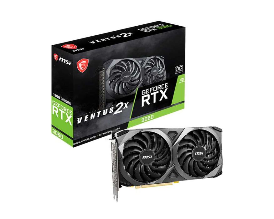 RTX 3060 12GB  MSI ventures x2