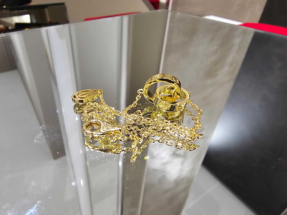 CARTIER Love Gold Chain Мъжка / Дамска Гривна