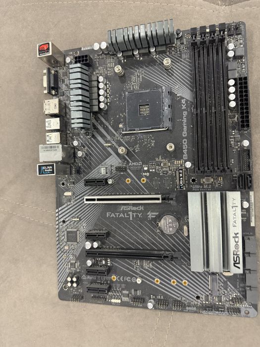 Материнская плата b450 asrock fatality