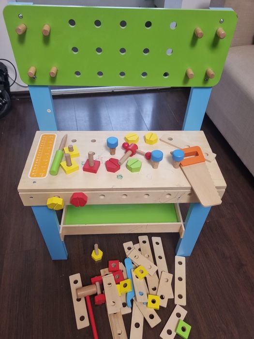 Banc de lucru din lemn