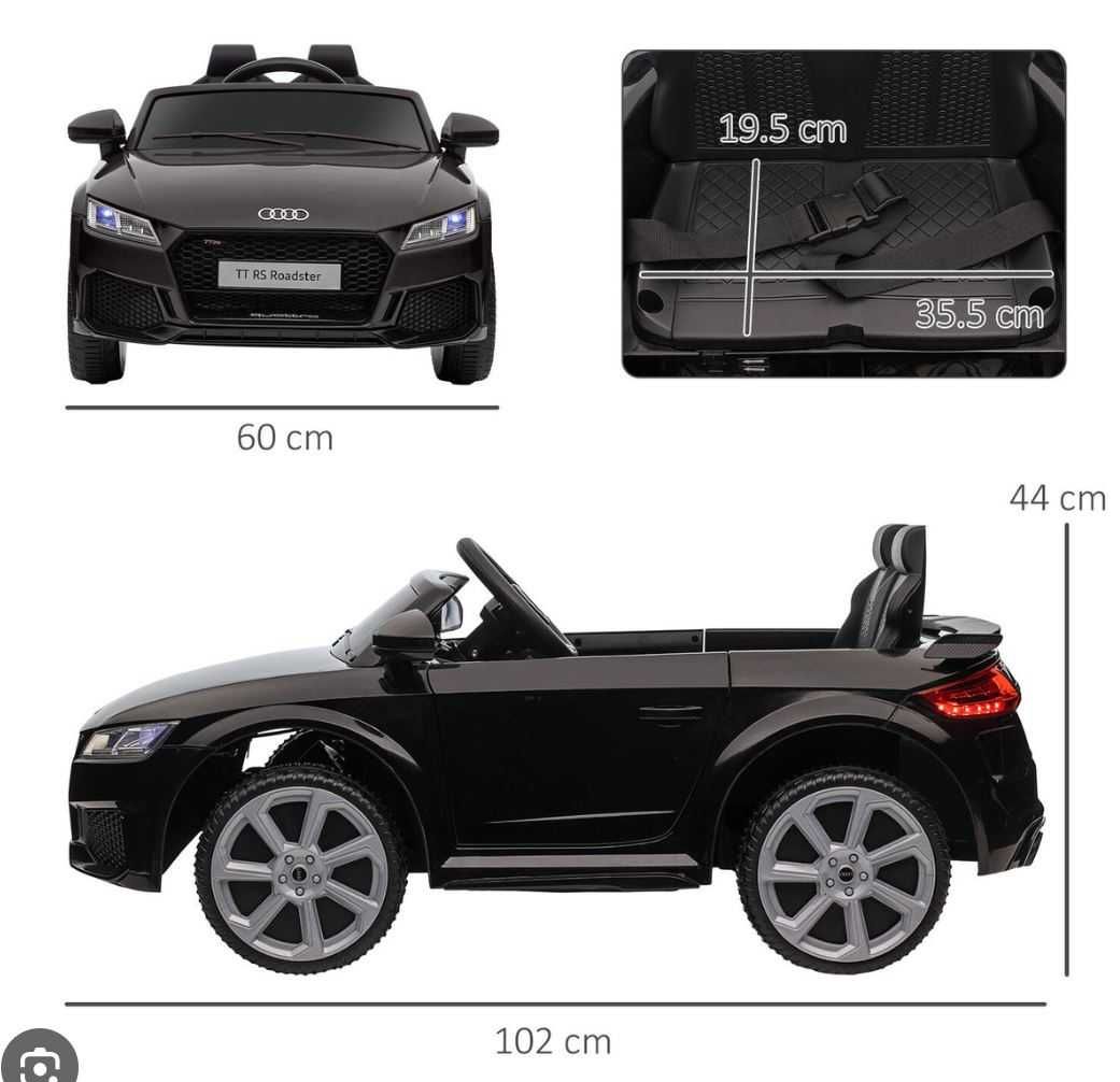 PROMO НОВА!! Електрическа Детска Кола Audi TT RS  - Еlectric 60W!