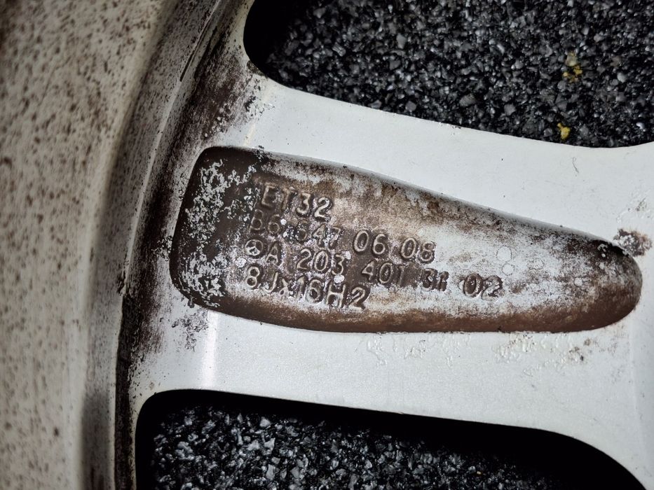 Roata de rezerva R16 MERCEDES-BENZ C-CLASS II W203  2000 - 20072.2 C 2