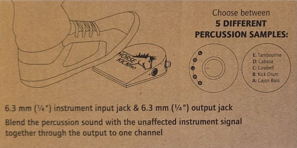 Horse Kick Pro Digital Stomp Box