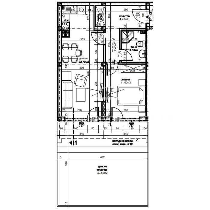 Продава се Двустаен апартамент в Пловдив, Остромила - 60 кв.м за 1307 €/кв.м - Снимка #6