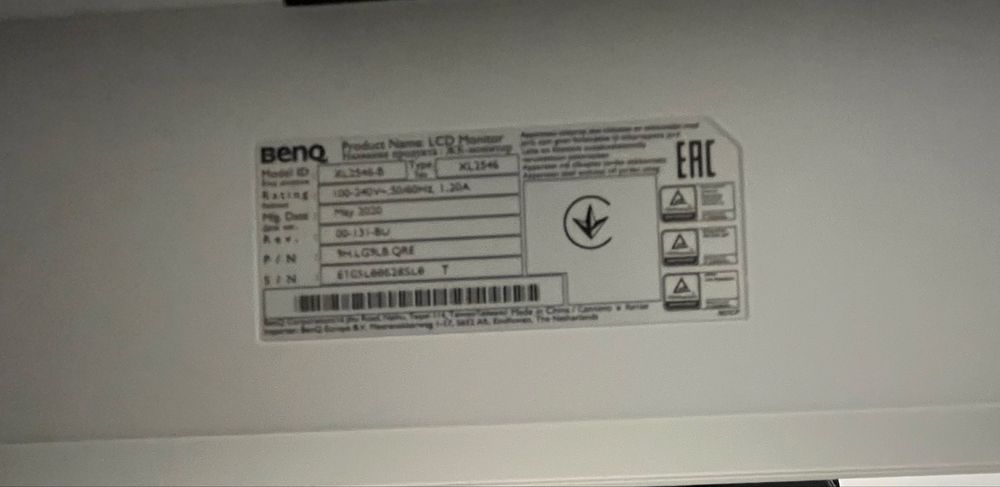 Monitor Benq ZOWIE XL2546 Divina Blue