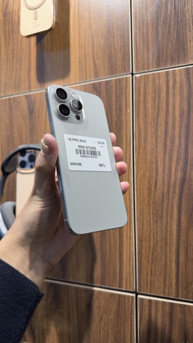 iphone 16 pro max 256gb 96% Naxt va Nasiya savdo