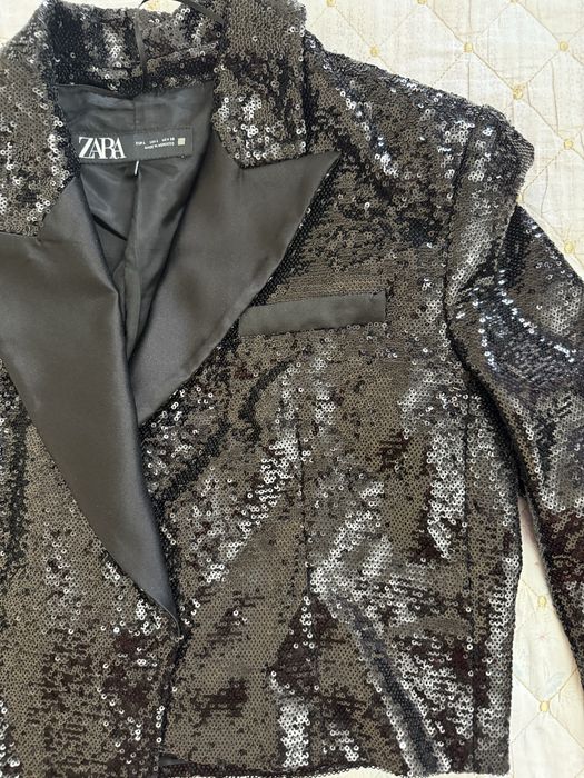 Пиджак Zara с пайетками