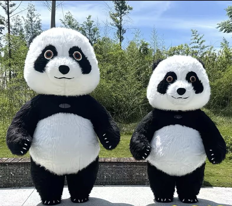 Панда аниматор костюм