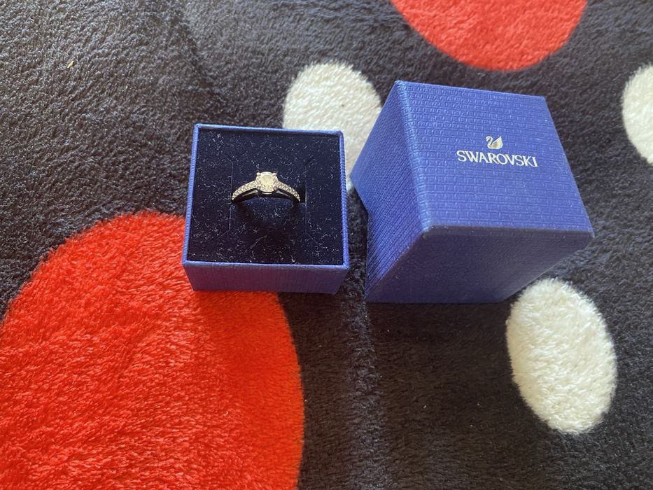 Inel swarovski argint