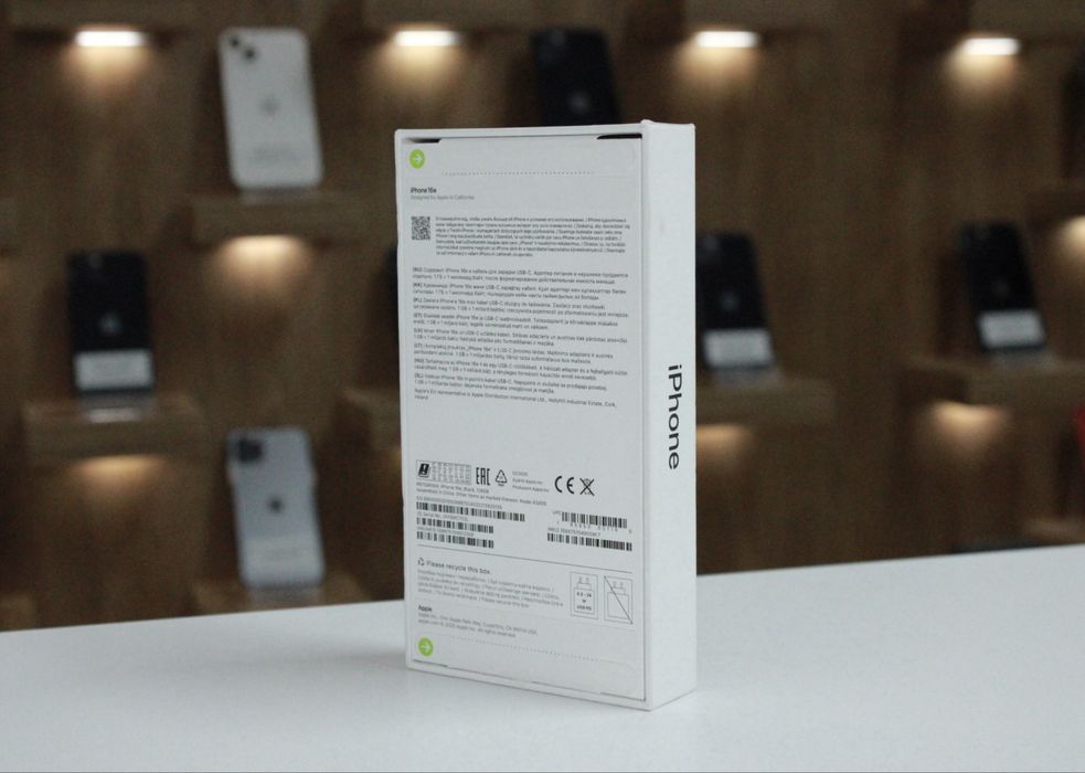 iPhone 16e | Baterie 100% | 128GB | Negru | Sigilat