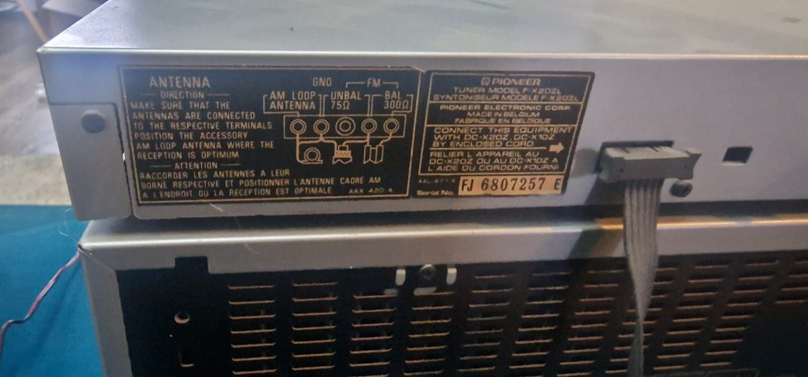 Vând linie audio Pioneer DC-X10Z completă!