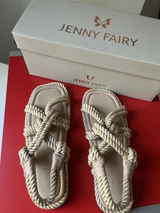 Sandale dama Jenny Fairy marimea 36 , bej