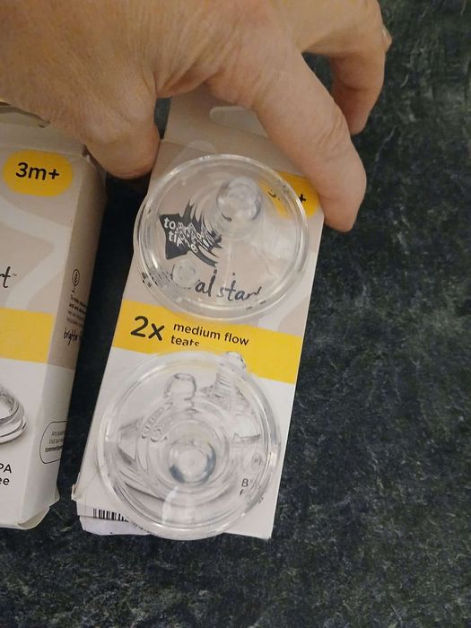 3 seturi Tommee tippee medium flow 3m+