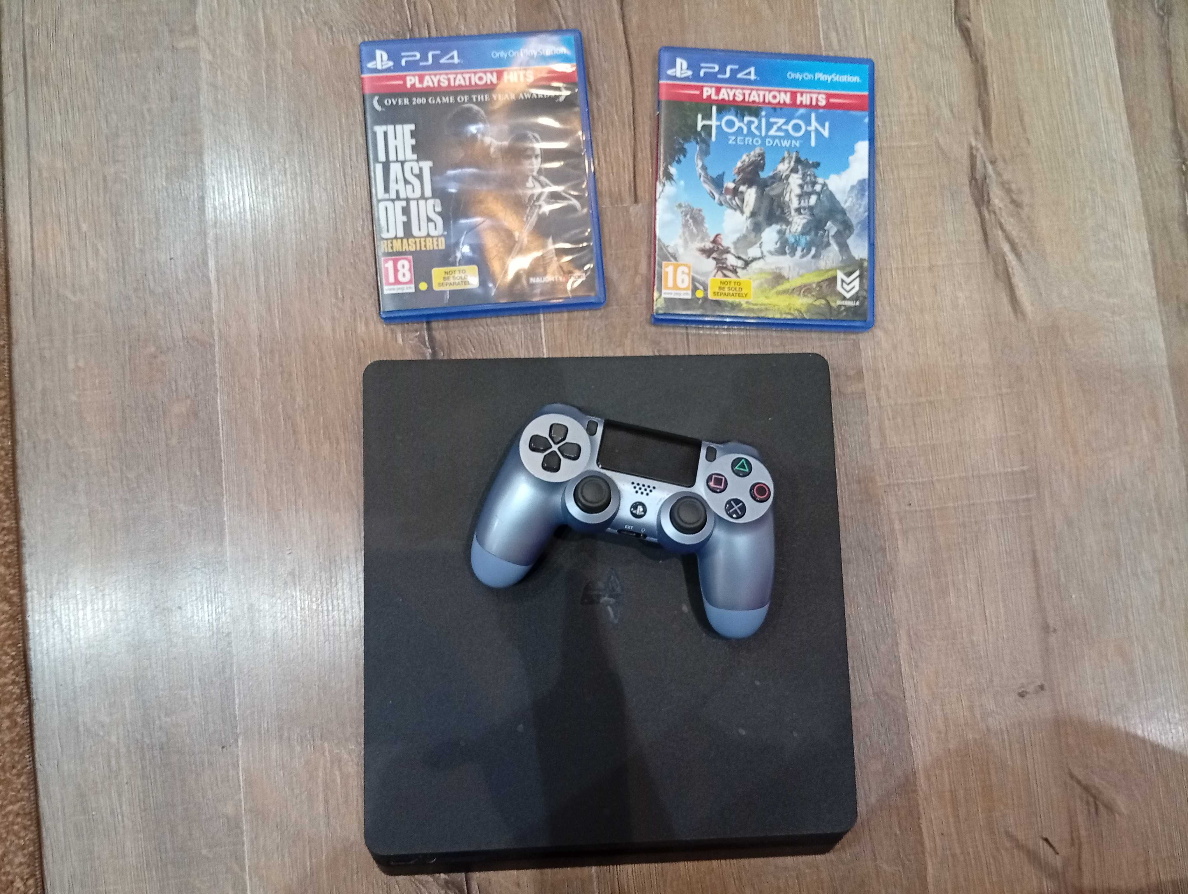 Playstation 4 1тб slim + 2 игри